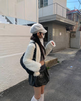 アンゴラ帽子