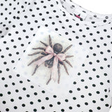 ポルカドットスパイダーTシャツ [White]