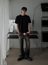ASCLO ポケットクロップ半袖Tシャツ (3color)