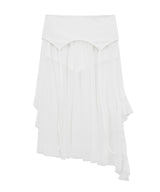 ey mesh skirt (white)
