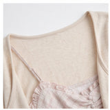 Liora Lace Check Bolero Set