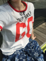 レトロGOリンガー半袖Tシャツ