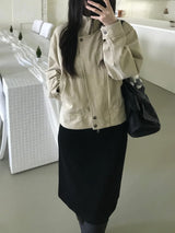 Less Midi Skirt (2 colors)