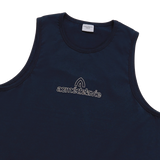 25SS ROUNDING SYMBOL LOGO SLEEVELESS DARK NAVY