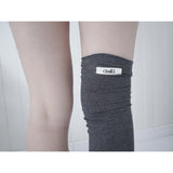 【MADE】shirring frill socks, gray
