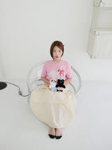 Keyring Acc 'Velvet Ribbon Pin' - 3 Color
