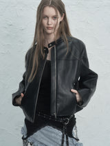 RIVET BIKER JACKET