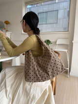 Cordu dot bag brown