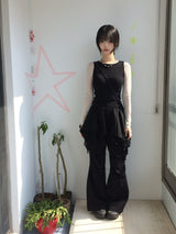 chiffon layered skirt