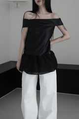 glow off shoulder top (2color)