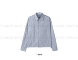 CROP OVER STRIPE SHIRT