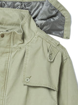 DETACHABLE HOOD FIELD JACKET KHAKI