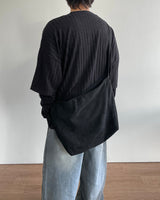 DIS Ribbed Knit Long Sleeve