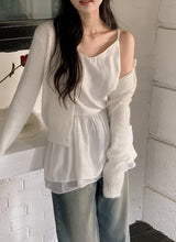 MT Basic Soft Crop Knit Cardigan (6color)