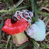 apple bug key chain