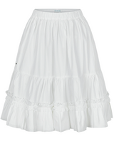 Ruffled Midi Skirt