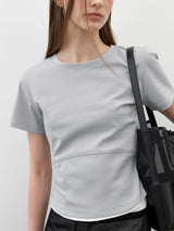 (Z-T-6811)NOVELA SLIM LINE TEE