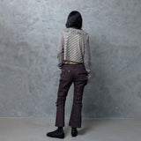 RIBBON POCKET ANKLE PANTS