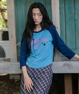 VINTAGE MUSIC RAGLAN TEE(CV2GFFT551A)