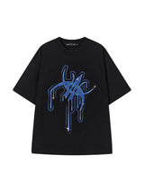 コーヒーインクグラフィックTシャツ