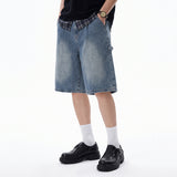 urban carpenter bermuda denim pants (blue)