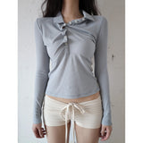【MADE】pop stitch t, light blue