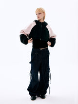  Padded Wool Jacket_Black