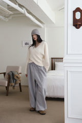 Fluffy Angora Wrap Knit
