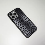 ワイルド リュクス レオパード フォンケース シャドウ(BK_Epoxy)