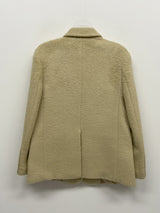 [wool 50%] フォトヘアリーシングルルーズフィットジャケット