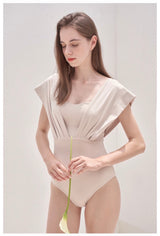 Hepburn swimsuit Ivory