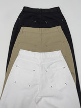 [Unisex] Stitched Cotton Wide Pants