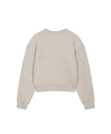 Women's エッセンシャルクロップスウェットシャツ - オートミール