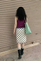 BERRY RIBBED SLEEVELESS TOP (PINK, DEEP PURPLE 2COLORS!)