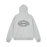 Margo Military Button Hoodie Zip-up