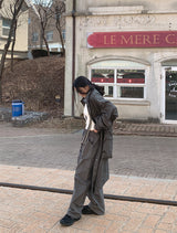 EYELET CARGO STRING PANTS (3COLOR)