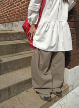 Dera Wide Cotton Pants