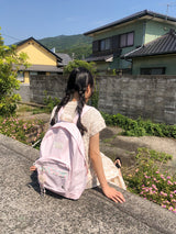 ボンボヤージュバックパック　ペールピンク