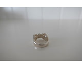 Ribbon ring (silver925)