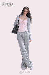 Blanc Center Gray Long-Sleeve T-Shirt