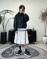 カーディンダブルラインバミューダパンツ