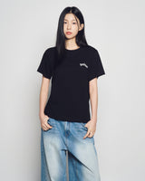 25FW WOMAN GOLD CHAIN BEAR DOLL SHORT SLEEVE T-SHIRT