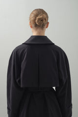 Maxi Trench Coat_Black