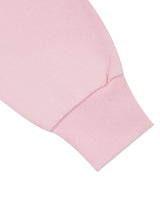 UNISEX Rose Embossed ブラウス レギュラーフィット スウェットシャツ ピンク (FCF1TS328M)