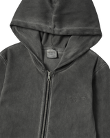 26SS WOMAN ウォッシュドリップフーディージップアップ