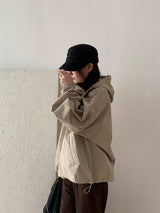 Cutter Cotton Hood Bomber Jacket