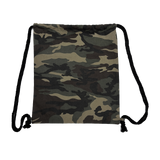 camouflage gym sack