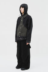 Moss Color Denim Jacket (2color)