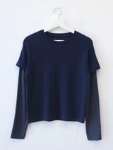 stripe layered T