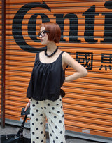 Dot Polka Dot Bootcut Long Pants